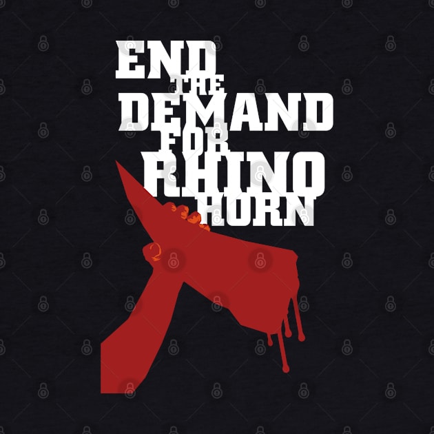 End the Demand for Rhino Horn v2 by AnthonyZed